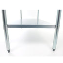 Adcraft Work Table, 30" x 60" x 35”, in Stainless Steel (WT-3060-E)