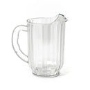 Adcraft SAN-P63 Pitcher Plastic 60 Oz.