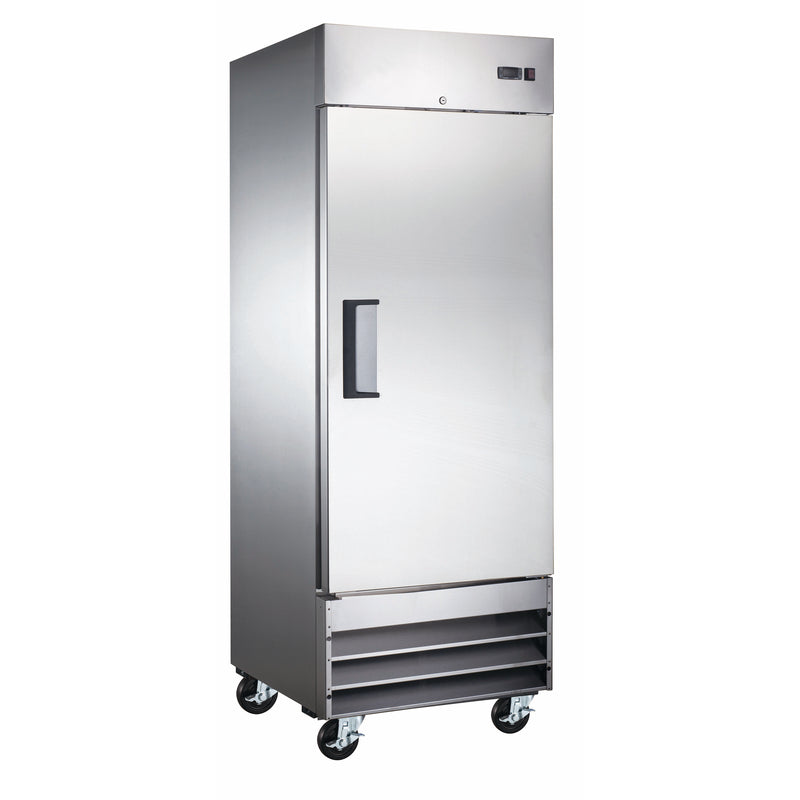 U-Star 1 Door Narrow Depth Reach-In Freezer, in Stainless Steel