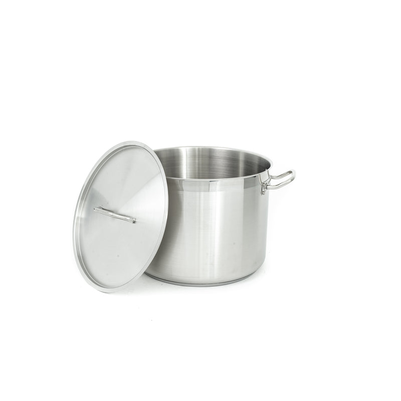 Adcraft  SSP-32 Stock Pot, 32 Qt W/Cover, in Stainless Steel