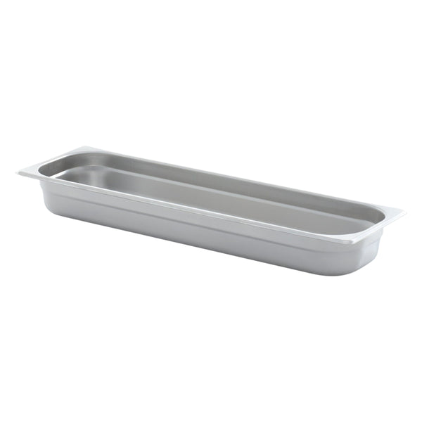 Adcraft 200HL2 Deli Pan, Half Long Size, Stainless Steel