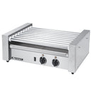 Adcraft Roller Grill, 9 Rollers, in Silver (RG-09)
