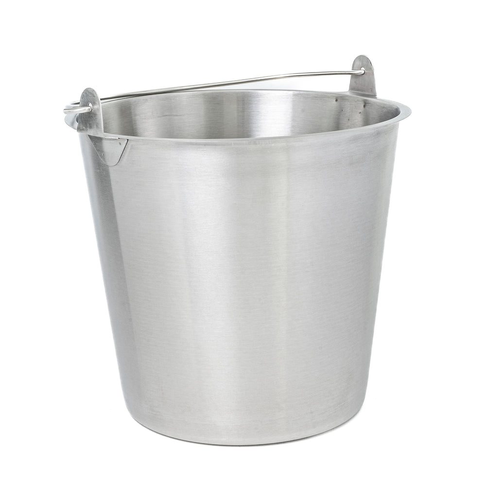 Adcraft Utility Pail, Stainless Steel