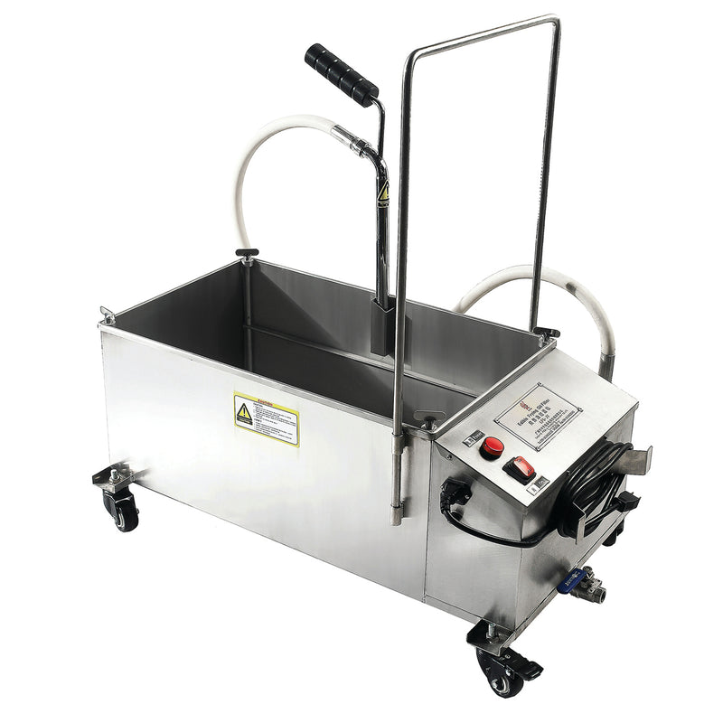 Black Diamond Portable Fryer Oil Filter Machine, in Stainless Steel