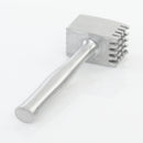 Adcraft Meat Tenderizer, 4-1/4" x 2-3/4" Head, in Silver (TEN-12)