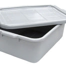 Adcraft Tote Box, Gray