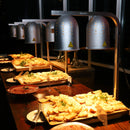 Adcraft Dual Heat Lamp, Aluminum