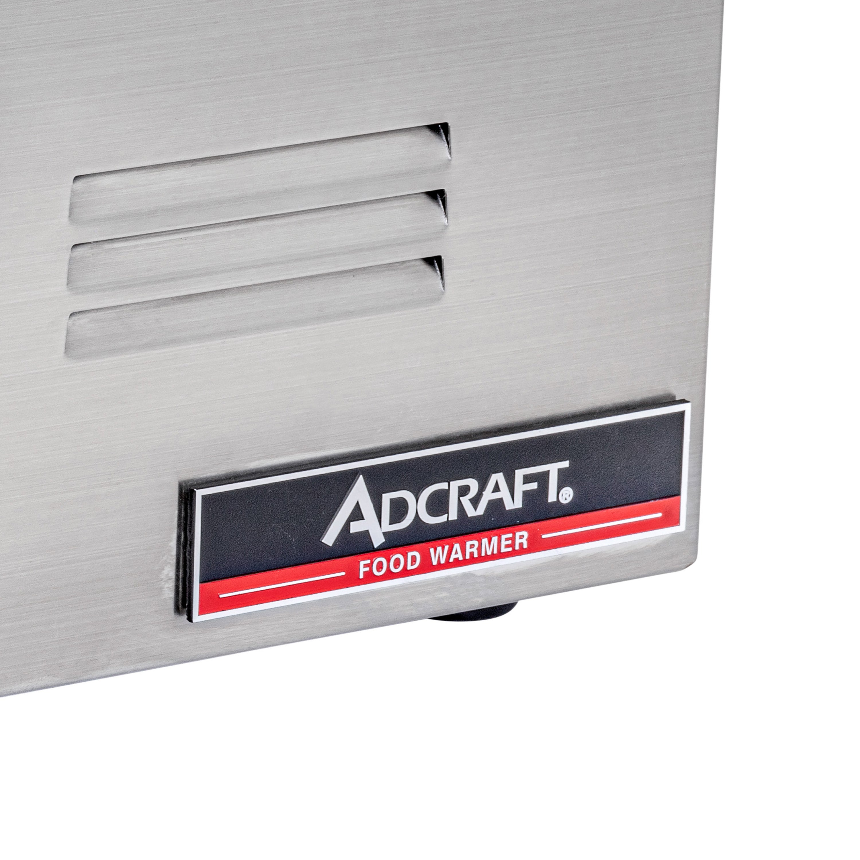 Adcraft Full Size Food Warmer, 1200W, in Stainless Steel (FW-1200W
