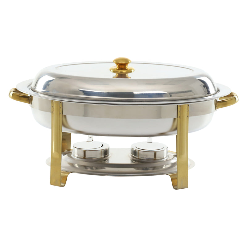 Adcraft Gold Plate Regent Chafer, 6 Qt., Oval