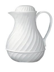 Adcraft Insulated Beverage Server-White 20 oz.
