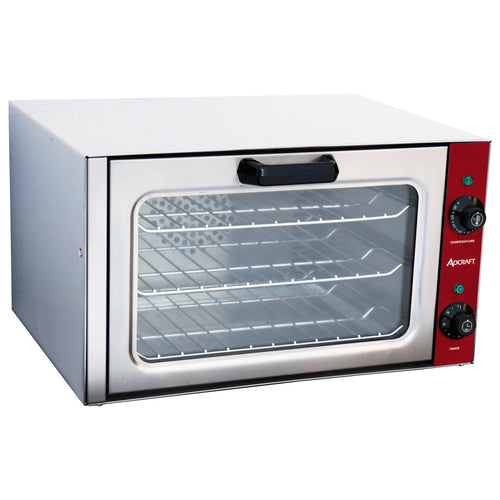 Adcraft Convection Oven, 3 Quarter-Size Sheet Pan Capacity, in Stainless Steel