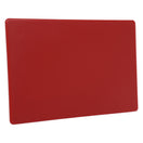 Adcraft High Density Cutting Board 12" x 18" x 1/2" - Red