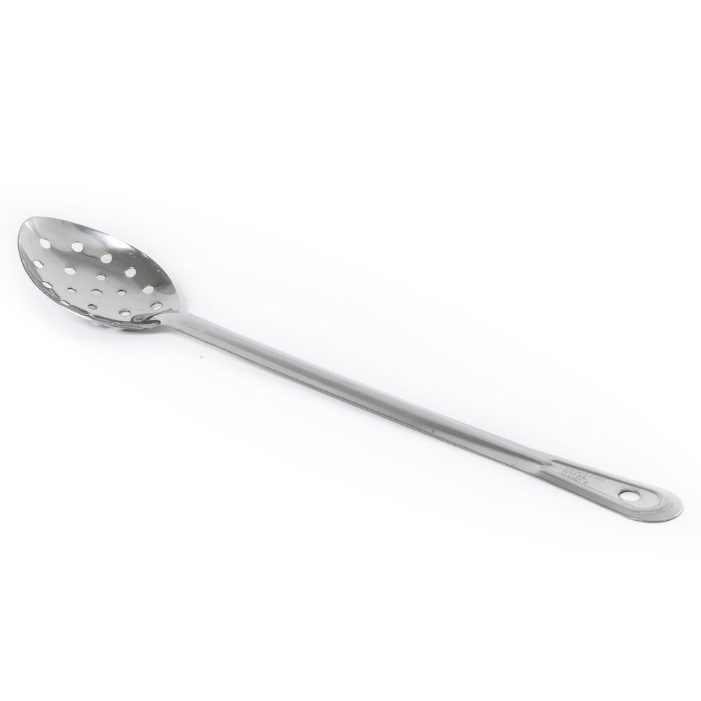 Adcraft Perforated Spoon, 13 Inch, Stainless Steel