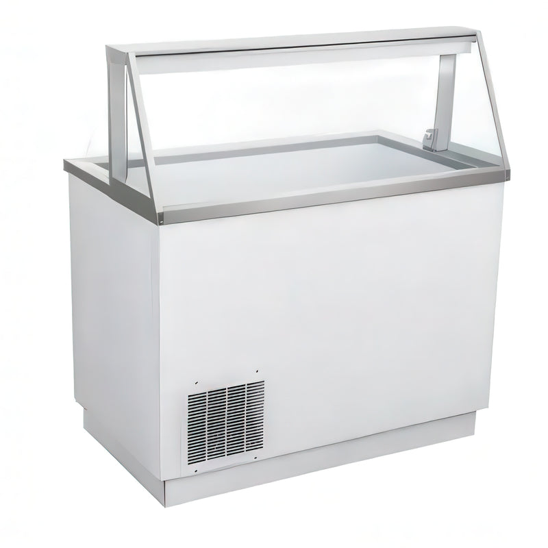 U-Star Ice Cream Dipping Cabinet, in White