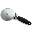 Adcraft Get-A-Grip Pizza Cutter with Santoprene Handle, in Stainless Steel/Black