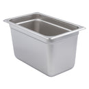 Adcraft Steam Table Pan Quarter size, 22 gauge, 10-5/6" x 6-5/16" x 6" deep