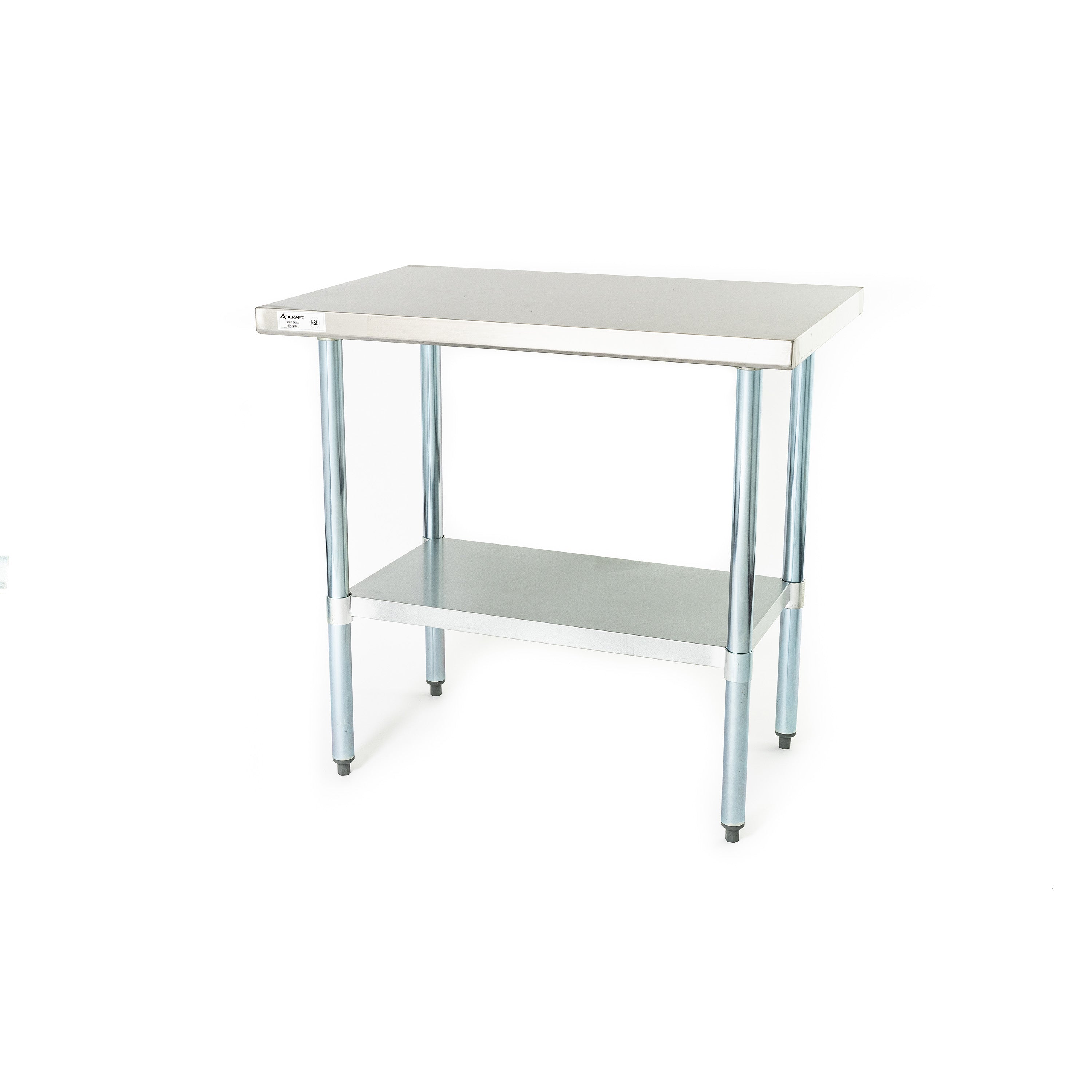 Adcraft WT-2436-E Stainless Steel Work Table - 24