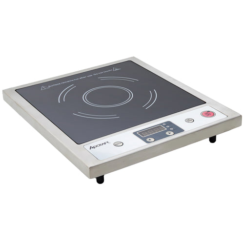 Adcraft Drop-In Induction Cooker, in Silver/Black