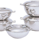 Adcraft Deluxe Stacking Casseroles with Cover 28oz.