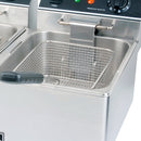 Adcraft Double Tank Deep Fryer, in Stainless Steel (DF-6L/2)