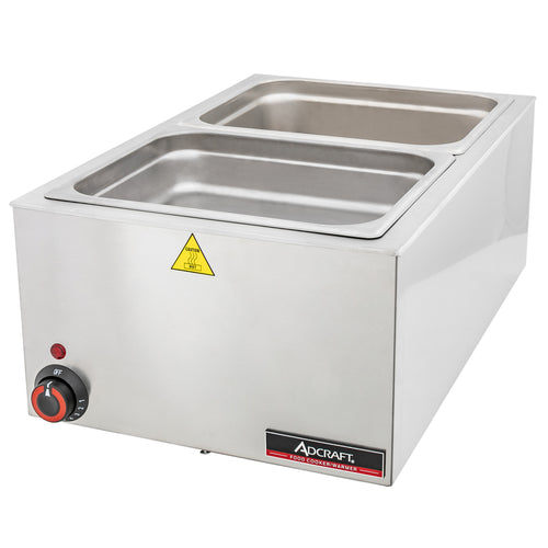 Adcraft Full Size Food Cooker/Warmer, in Stainless Steel
