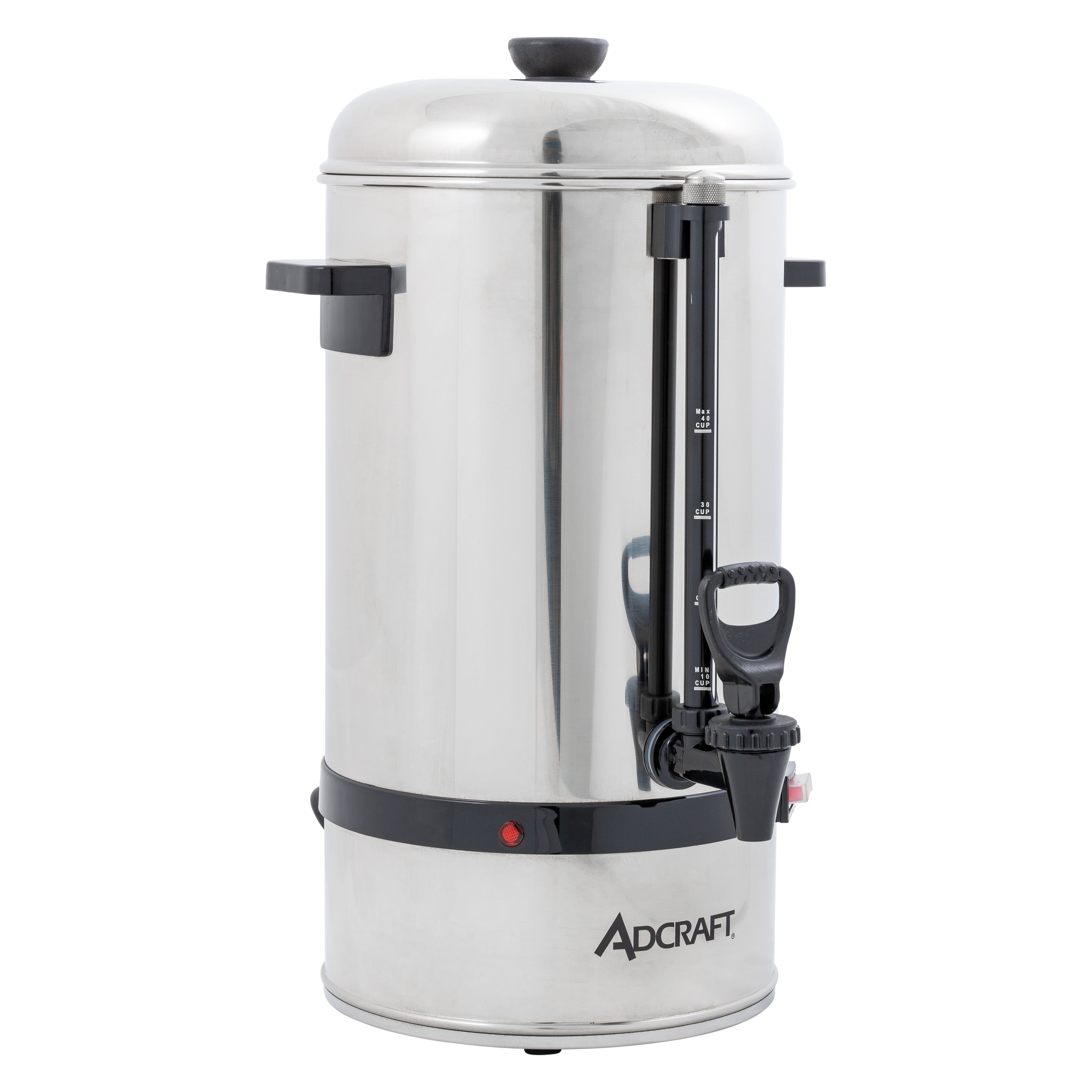 Adcraft Coffee Percolator, 40 Cup, in Stainless Steel (CP-40