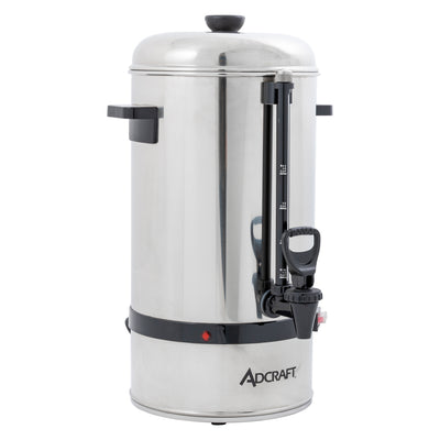 Adcraft Coffee Percolator, in Stainless Steel