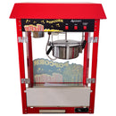 Adcraft Popcorn Machine, 30", 8 oz Capacity, in Red (PCM-8L)