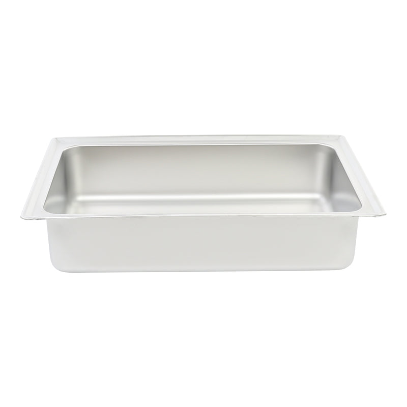 Adcraft Oblong Dripless Deli Pan, in Stainless Steel