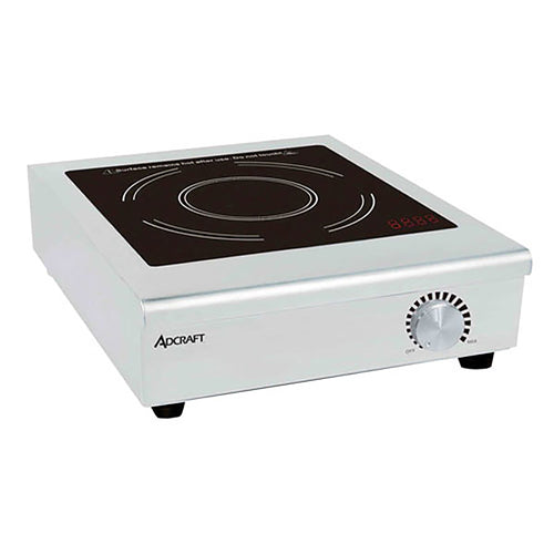 Adcraft Drop-In Induction Cooker, in Silver/Black