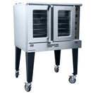 Black Diamond Full Size Gas Convection Oven, 60,000 BTUs, 5 Rack Capacity, in Stainless Steel