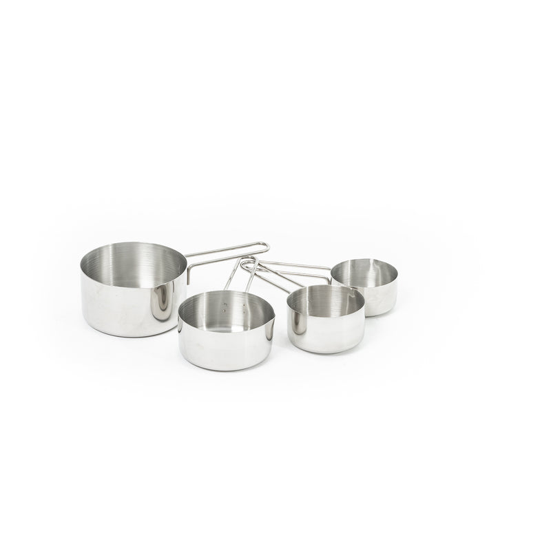 Adcraft Measuring Cup Set,  Stainless Steel