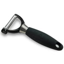Adcraft Get-A-Grip Y Peeler with Santoprene Handle, in Stainless Steel/Black