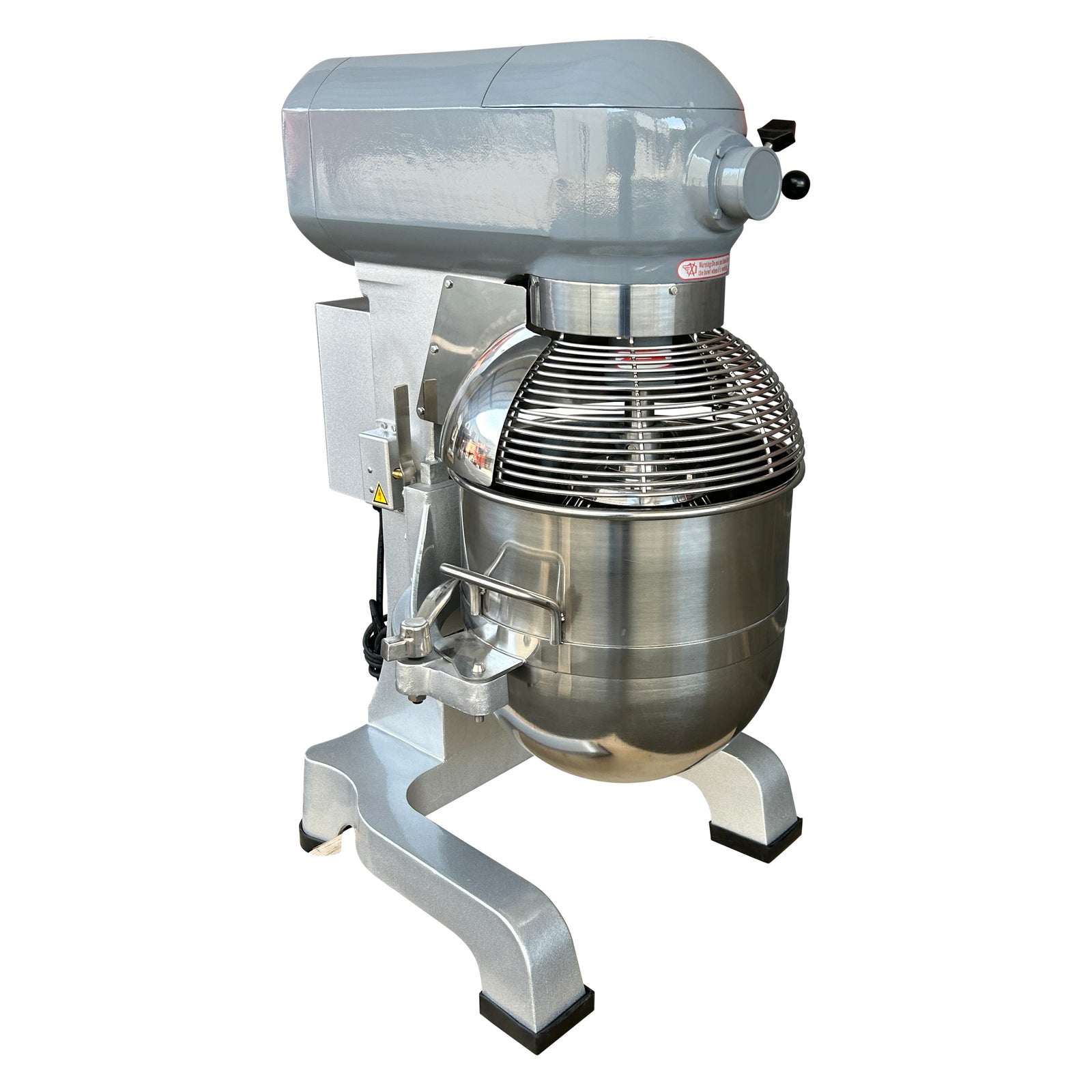 Black Diamond BDPM-30 30 Qt Planetary Mixer, Floor Model, 2.4 HP, Stainless Steel Bowl, Gray