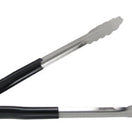 Adcraft Scalloped Edge Tong (10", black)