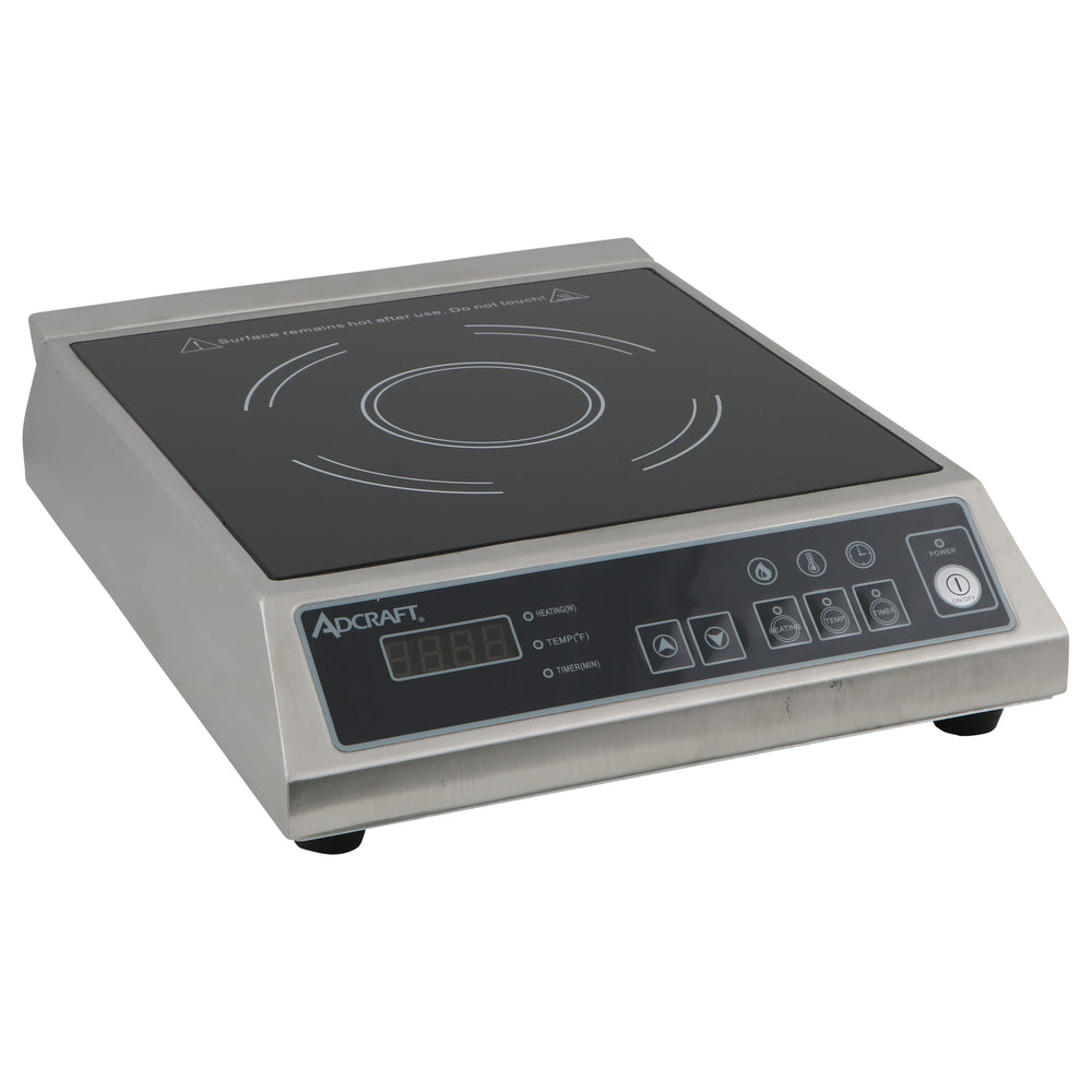 Adcraft Electric Induction Cooker, in Black
