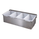 Adcraft Condiment Dispenser 4-Compartment