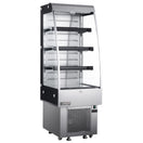 Black Diamond Vertical Air Curtain Merchandiser, 24"W, in Stainless Steel