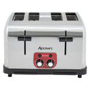 Adcraft Medium Duty 4-Slice Commercial Toaster, 120V, in Stainless Steel