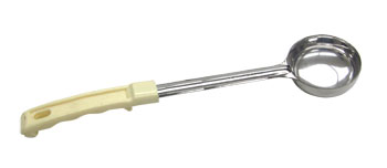 Adcraft One Piece Ladoon(3 oz., solid bowl, beige handle)