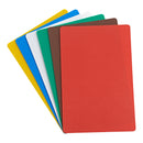 Adcraft Flexible Cutting Mats 12" x 18" Set of 6 - Multi-Colored