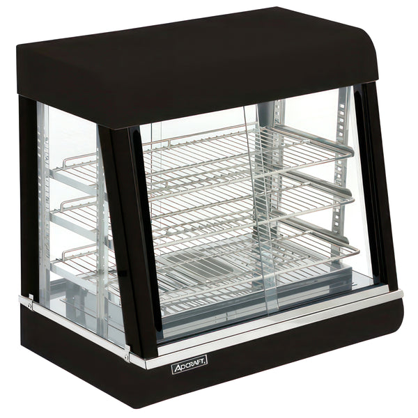 Adcraft Heated Display Merchandiser, in Black