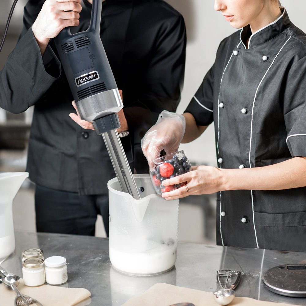 Adcraft Immersion Blender, 750W, 16" Shaft, in Black