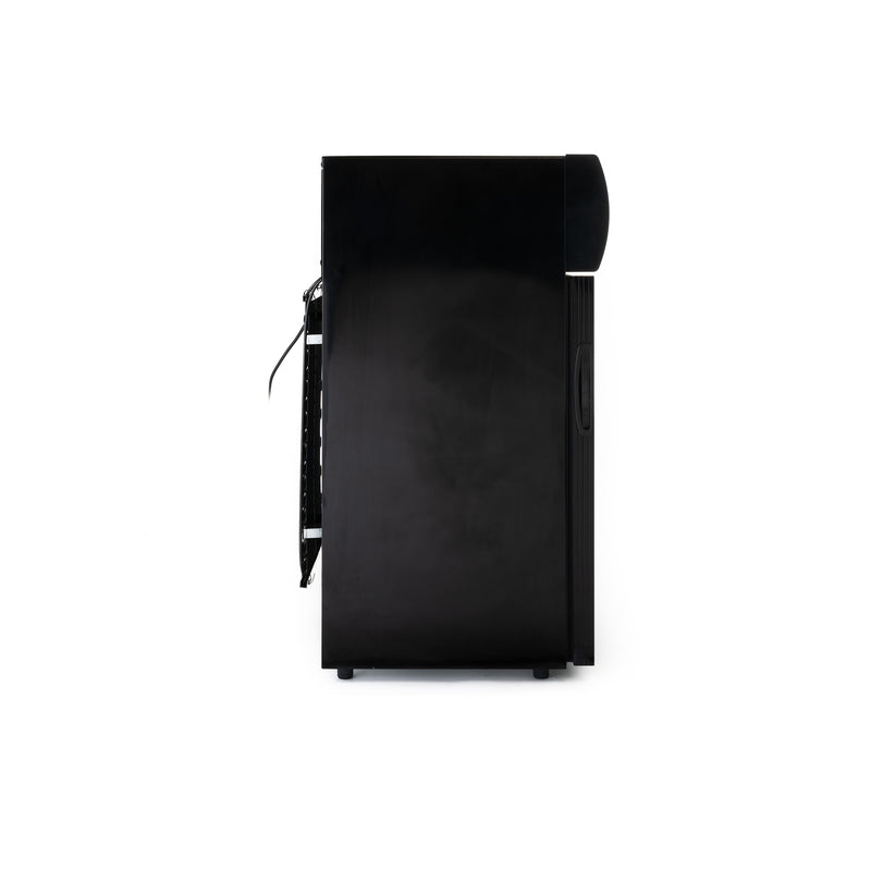 Black Diamond Countertop Display Refrigerator, in Black