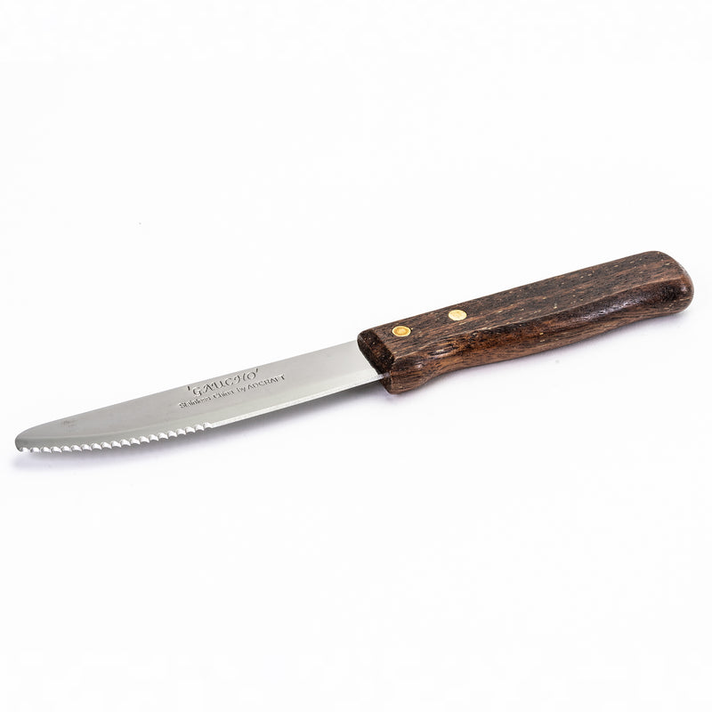 Adcraft "Gaucho" Steak Knife, 1 Doz., Stainless Steel