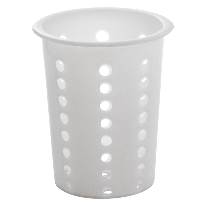 Adcraft Sliverware Cylinder Frost White