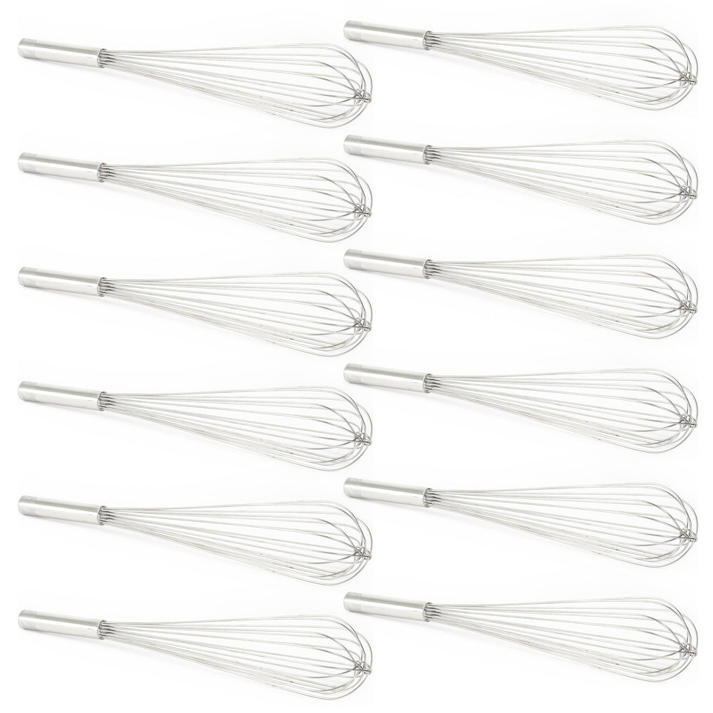 Adcraft French Whip, 20", Pack of 12, in Stainless Steel
