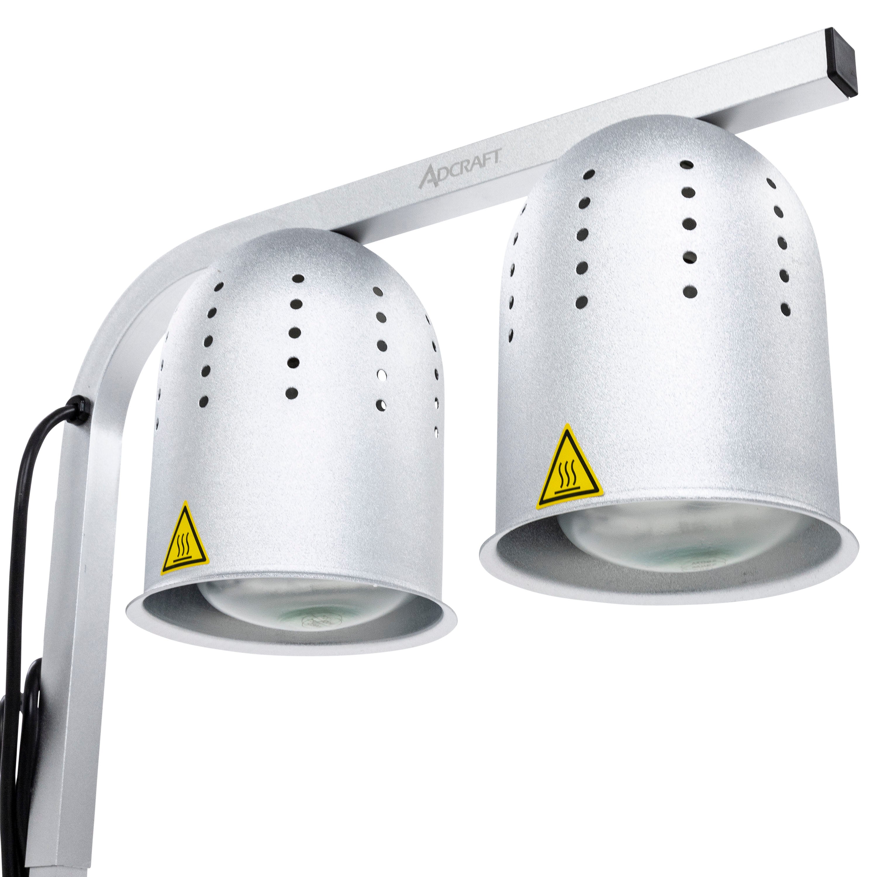 Adcraft HL-2 Dual Heat Lamp, Aluminum – Admiral Craft