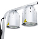 Adcraft Dual Heat Lamp, Aluminum