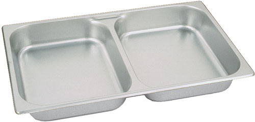 Adcraft Divided Food Pan